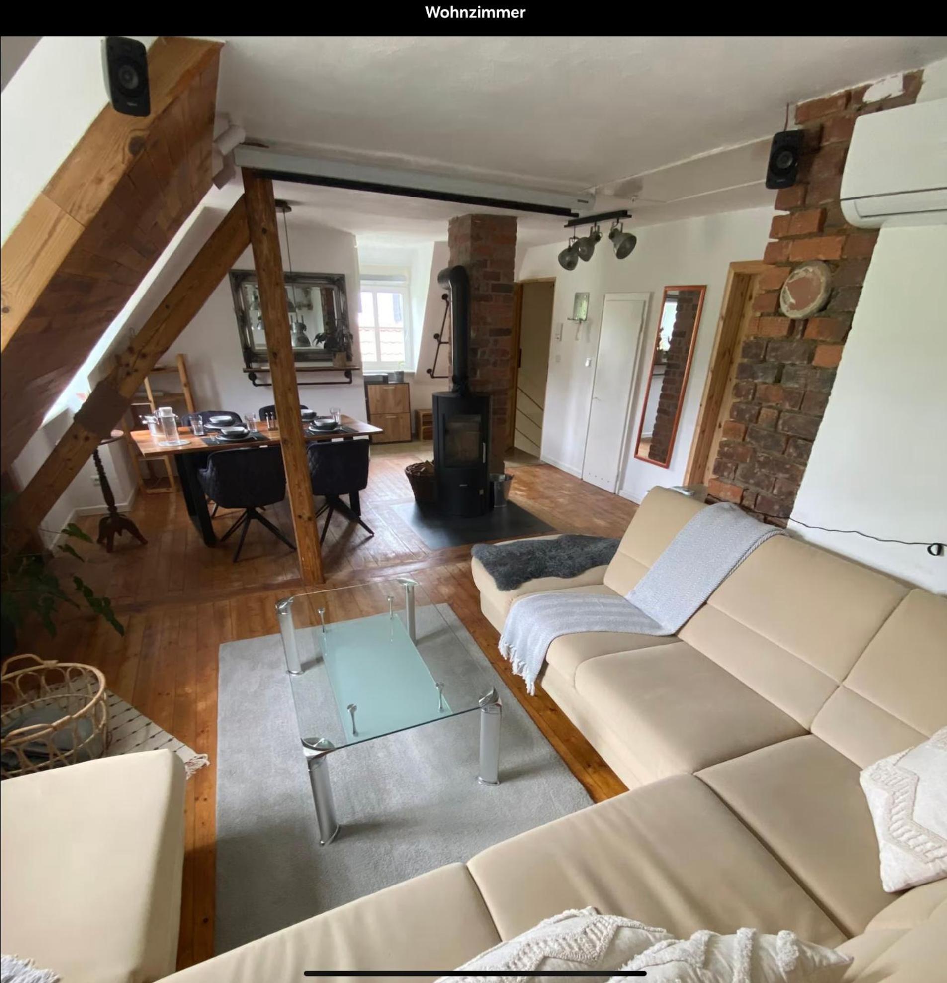 Gemuetliche Rustikale Wohnung Mit Kamin Und Optionalem Whirlpool Бад-Зобернхайм Экстерьер фото